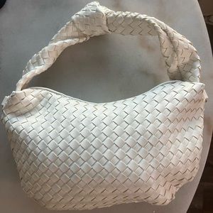 White purse